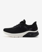 Resim Skechers Bobs Arc Waves 2.0 Kadın Siyah Spor Ayakkabı 117638 Blk Siyah 