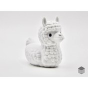 Resim Gadget Gurme Lama dikiz aynası süsü araba süsü hediyelik eşya yapışkanlı 5 ADET 