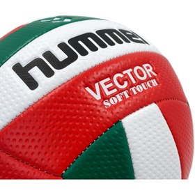Resim hummel Vector Voleybol Topu Yeşil-Kırmızı 