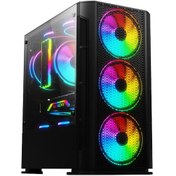 Resim Ramtech Run Ryzen 5 5500 32 GB 512 GB M2 RX580 Free Dos Masaüstü Bilgisayar 