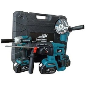 Resim Dawreek Şarjlı Somun Sıkma Makinesi 3'Lü Set 