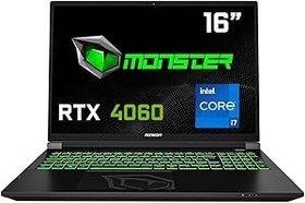 Resim Monster Tulpar T6 V3.1.5 Intel Core i7 13700HX 32 GB RAM 1 TB SSD 8 GB RTX 4060 Windows 11 Home 16" FHD 165 Hz Oyun Bilgisayarı 