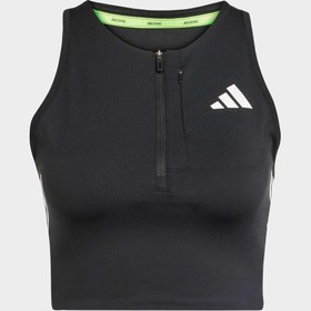 Resim adidas Adizero Kadın Siyah Koşu Üstü (JN7162) 