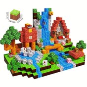 Resim Gençler İçin Manyetik Yapı Blokları - 3, Çiçekler, Ağaçlar, Kayalar ve Daha Fazlası İçeren Yaratıcı Oyun Seti - Cadılar Bayramı ve Noel Hediyeleri İçin İdeal, Mükemmel Doğum Günü Hediyesi, Gençler İçin Oyun Seti|Manyetik Yapı Blokları|Dayanıklı ABS Malzeme 