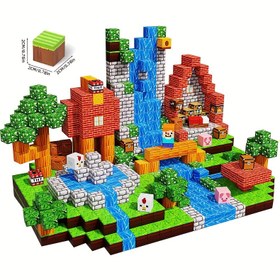 Resim Gençler İçin Manyetik Yapı Blokları - 3, Çiçekler, Ağaçlar, Kayalar ve Daha Fazlası İçeren Yaratıcı Oyun Seti - Cadılar Bayramı ve Noel Hediyeleri İçin İdeal, Mükemmel Doğum Günü Hediyesi, Gençler İçin Oyun Seti|Manyetik Yapı Blokları|Dayanıklı ABS Malzeme 