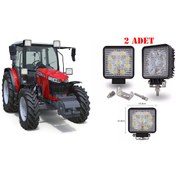 Resim Traktör Led Kabin Lamba 9 Ledli 2 Adet 