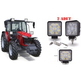 Resim Traktör Led Kabin Lamba 9 Ledli 2 Adet 