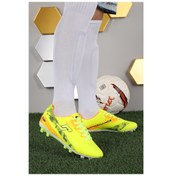 Resim Jump 27881 Neon Yeşil - Turuncu Erkek Çim - Halı Saha Krampon 