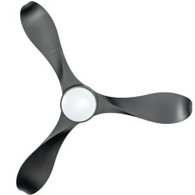 Resim Alsanfan Kozan Siyah Aydınlatmalı Uzaktan Kumandalı Tavan Vantilatörü 132cm 