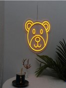 Resim Twins Led Ayı Pleksi Neon Tabela Turuncu Model:model:16353366 Turuncu 