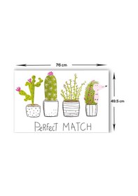 Resim Decorita Cam Ocak Arkası Koruyucu | Perfect Match | 49,5cm x 76cm 