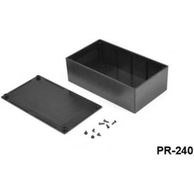 Resim 113 X 197.4 X 63 Mm Proje Kutusu (Siyah) 