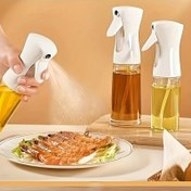 Resim Yiyecek pişirme için sürekli püskürtme yağ şişesi - Elde taşınabilir hava fritözü yağ püskürtücü - Zeytinyağı dağıtıcısı 