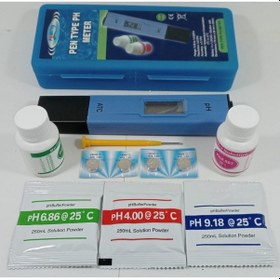 Resim Atc Özellikli Dijital Ph Metre Su Ölçüm Cihazı Tam Set 