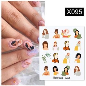 Resim Su Transferli Nail Art Sticker X095 52340-15 
