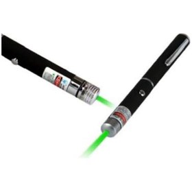 Resim ALKILIÇ Yeşil Lazer Pointer Pilli 50 Mw 15 Km Etkili (5 Başlıklı) Nanopro 