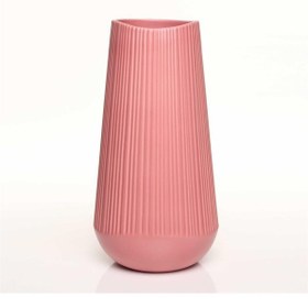 Resim Vitale Moleanos Kırmızı Vazo Büyük 18 18 35 Cm Ak.jl0061 Renkli 