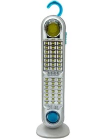 Resim 42 Ledli + Fener Solar Güneş Panelli Ultra Güçlü Ledli Şarjlı Işıldak V-005 Pop Çok Renkli 