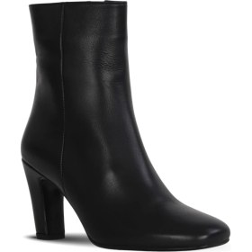 Resim Bueno Shoes Siyah Deri Kadın Topuklu Bot 39WB2998 39WB2998 