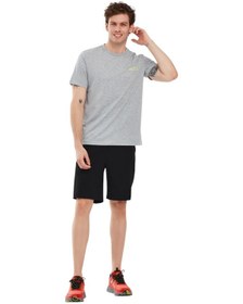 Resim Skechers Erkek Gri T-shirt S.s241054-036 GRI MELANJ 