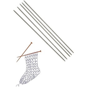 Resim Çorap Şiş Metalize 20 Cm 2,5 Numara 