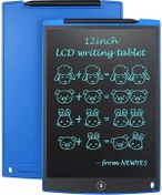 Resim ÖYKÜ VE YİĞİT BFS 12 Inc Writing Lcd Grafik Dijital Kalemli Çizim Tableti Yazı Tahta Not Yazma Eğitim Tableti 