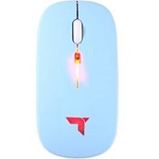 Resim TM-12 Ergonomik Rgb Işıklı Kablosuz Siyah Optik Mouse Torima