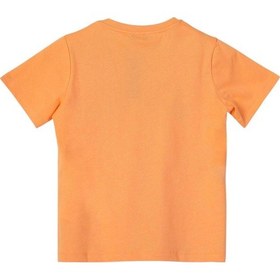 Resim United Colors Of Benetton Erkek Çocuk T-shirt Ben.b21361 Turuncu 