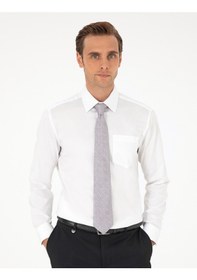 Resim Pierre Cardin Erkek Beyaz Gömlek Basic 50292536-vr013 Beyaz 