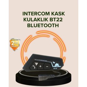 Resim Kayıtel Teknolajık Bluetooth 5.0 Motosiklet Kask Kulaklık Eller Serbest ve Müzik Özellikli Serı 2026 