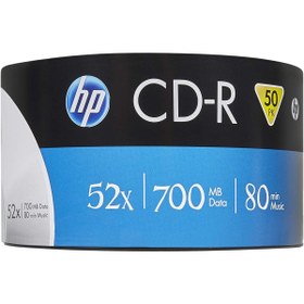 Resim Genel Markalar Hp Cd-R 700Mb-80Mın 52X 50Li Shrink 
