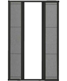 Resim Kamataş Akordeon Double Pileli Pilise Kapı Antrasit Sineklik (210X210) Istediğin Ölçüde 