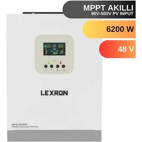 Resim Lexron 6.2Kw Mppt Paralel 90-500V Pv Input 100A Mppt Inverter Parallenebılır 