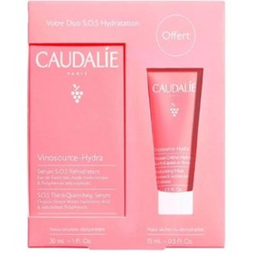 Resim Caudalie Vinosource Hydra Set - Serum 30 ml + Nem Maskesi 15 ml 