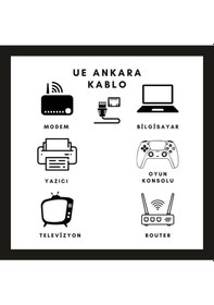 Resim 40 Metre Cat6 Internet Kablosu Ethernet Cat 6 