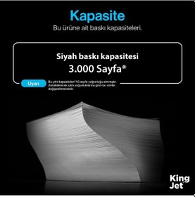 Resim Kingjet Hp Uyumlu 59a Cf259a Standart Kapasiteli Çipli Uyumlu Toneri Laserjet Pro M404dn 