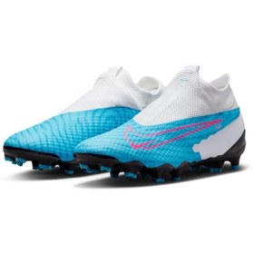 Resim Nike Phantom Gx Academy Bağcıksız Erkek Krampon Dd9472-446 Mavi 