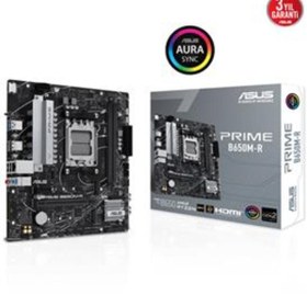 Resim ASUS PRIME B650M-R AM5 DDR5 SES GLAN HDMI SATA3 USB2.0 mATX 