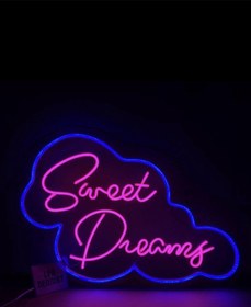 Resim Sweet Dreams Yazılı Neon Led Renkli 