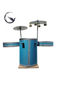 Resim MEGASİMURG Mavi Aşhap Çoçuk Baterisi 