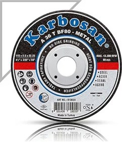 Resim Karbosan 230x 3.0 X 22.23 Nk 910050 Metal Kesme Taşı 25adet 