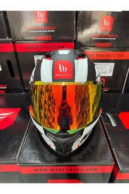 Resim MT Helmets Stinger 2 Zivze B5 Mat Kapalı Motosiklet Kaskı 