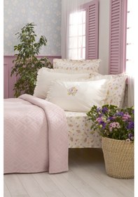 Resim Karaca Home Astra Nish Set Çift Kişilik Pike Takımı Multicolor Pembe 