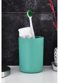 Resim Diş Fırçalık Ve Macunluk Yeşil Diğer 