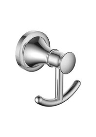 Resim Bocchi - Lombardia Bornoz Askılık İkili Krom - 3012 0001 Krom 