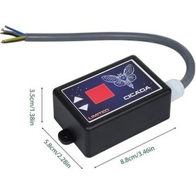 Resim Createtech 15 Sesli Korna Kontrol, 12-24v Hoparlör, Araba Korna İçin 