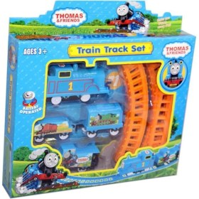 Resim Prestij Oyuncak Kutulu Pilli Raylı Thomas Tren 