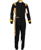 Resim Sparco Thunder Karting Yarış Tulumu Siyah - Turuncu 
