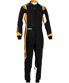 Resim Sparco Thunder Karting Yarış Tulumu Siyah - Turuncu 
