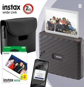 Resim Wide Link Gri Akıllı Yazıcı ve Çantalı Hediye Seti 4 